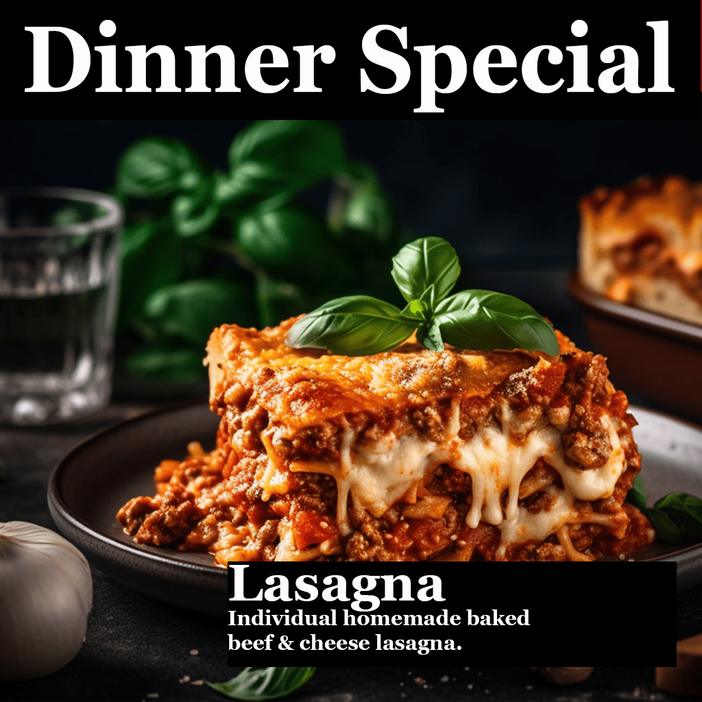 Baked Individual Lasagna